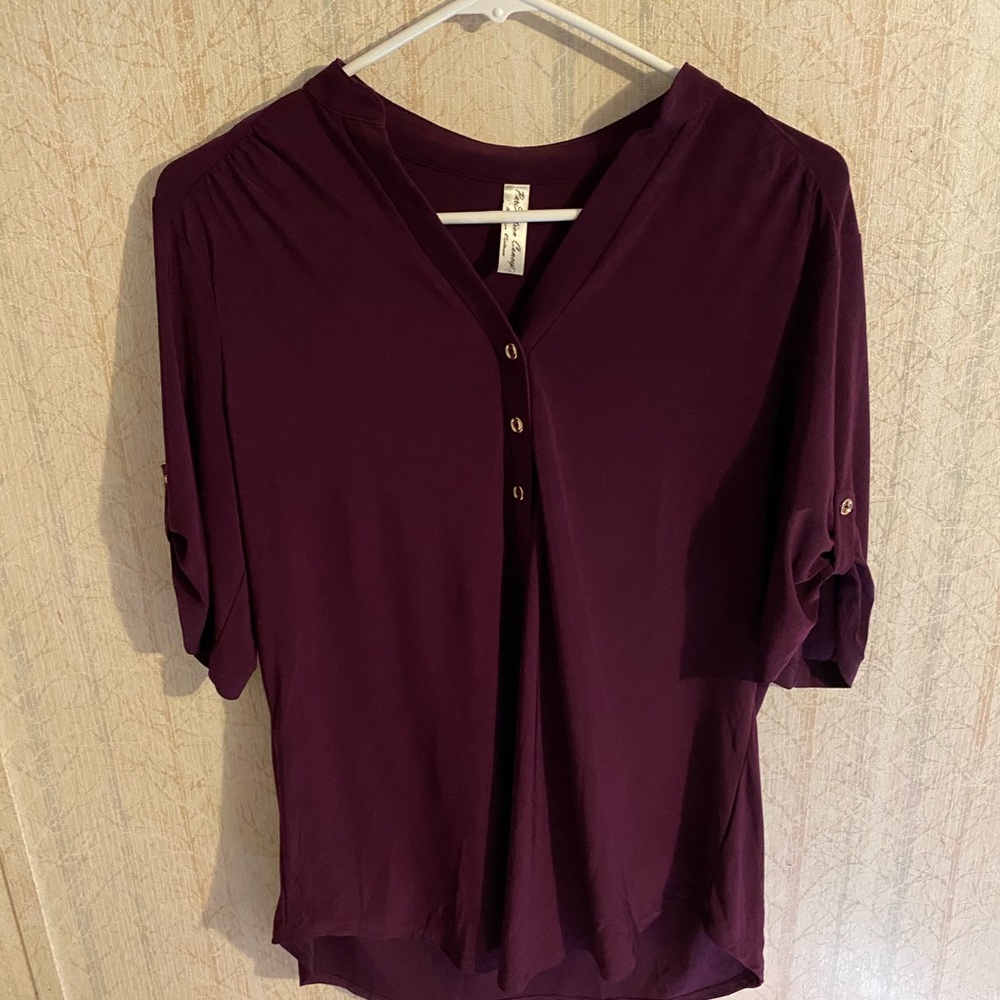 Fancy purple blouse
